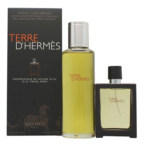 Set Hermes, Terre D`Hermes, Barbati: Parfum, 125 ml refill